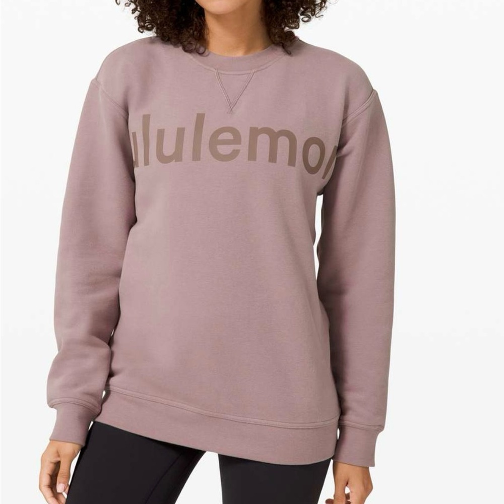 Lululemon graphic crewneck